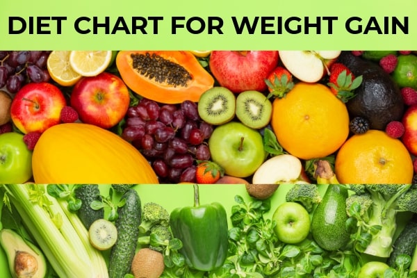 Diet chart for weight gain featured image